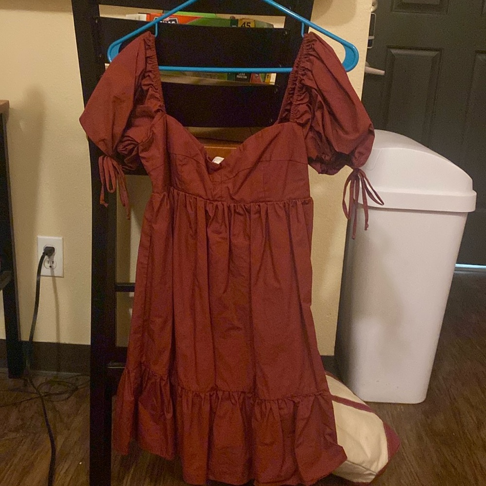Maroon dress from Impeccable Pig